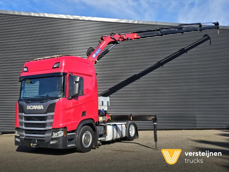 Scania Scania R500 HMF 19 tm CRANE / KRAN / RETARDER